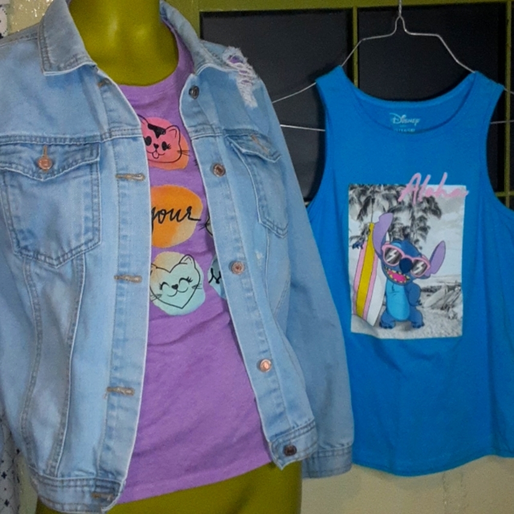Girls 3pc 14,16 lot forever 21 kids